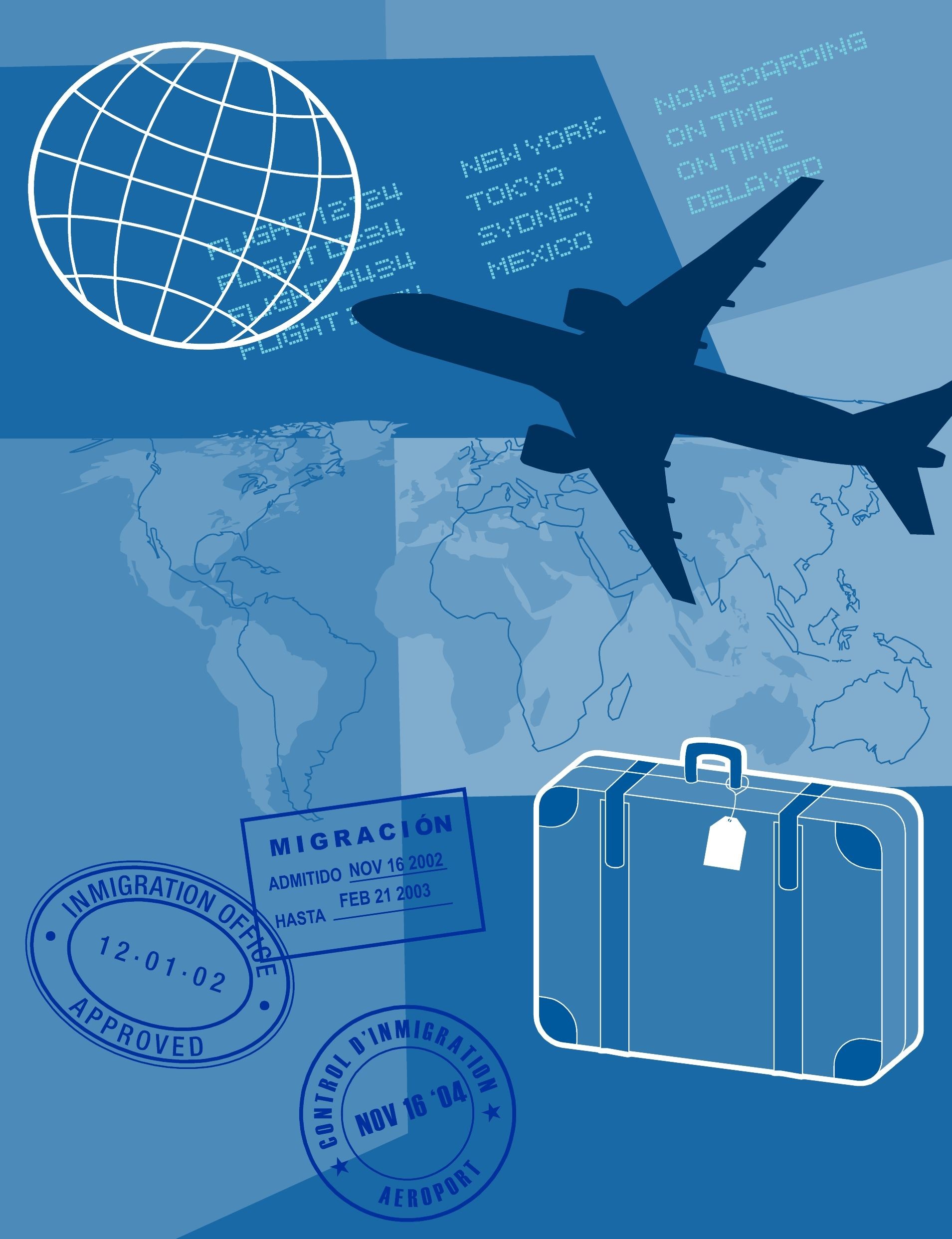 travel and transport USA Entry